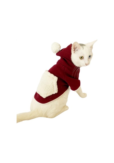 Kemique Cream Sweatshirt Kedi Süveteri