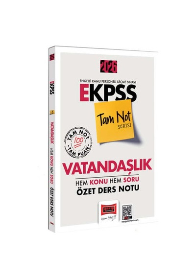 Yargı 2026 E-kpss Tam Not Serisi Vatandaşlık Hem Konu Hem Soru Özet Ders Notu