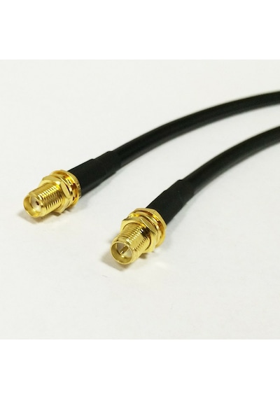 RP SMA Dişi - SMA Dişi Wireless Anten Kablosu 10 Metre
