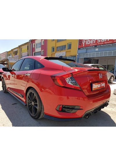 Honda Fc5 Rs Camüstü Spoiler---Fibersan Tuning