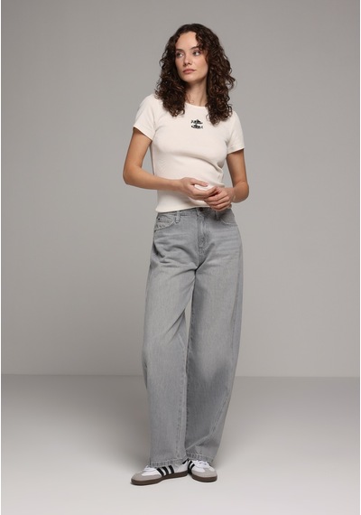 Colin's Colins Baggy Fit Kadın Grey Denim Jean Pantolon Cl1081251 Q1.v1 Dn04764 Mavi