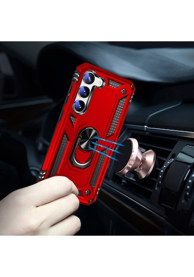 Samsung Galaxy Uyumlu S23 Kılıf Zore Vega Kapak Mavi