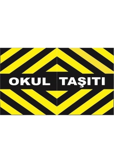 Okul Taşıtı Folyo Baskı 170x100 Cm