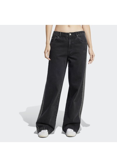 Adidas Adicolor Kadın Siyah Jean Pantolon Jd3109 Siyah