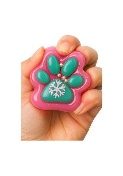 Busstier Kedi Patisi Yapışabilen Sukuşi Çok Renkli Squishy Jel Pati Gerginlik Giderici Yapışkan Slime Pati Anti Ge