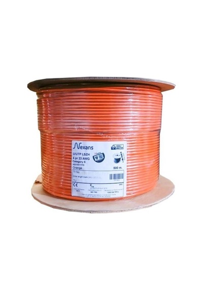 Cat 6 Halogen Free Utp 23awg Kablo 500m Turuncu-128464