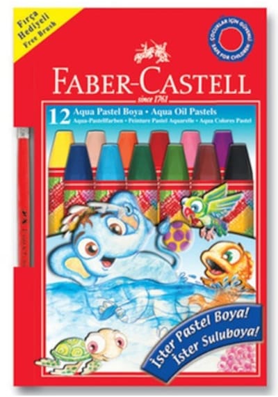Faber-Castell Aqua Pastel Boya 12 Renk