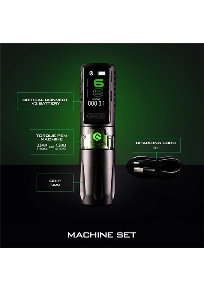 Critical Torque 3.5 Mm Stroke Full Set Seyahat Çantası Dahildir