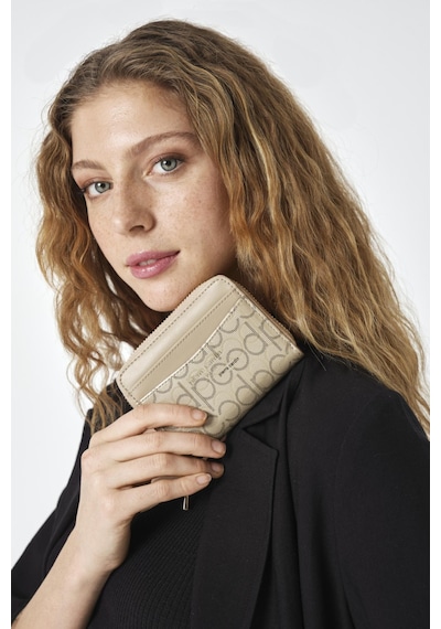 Pierre Cardin 06pc25y611 Kadın Cüzdan Altın Parlak Monogram