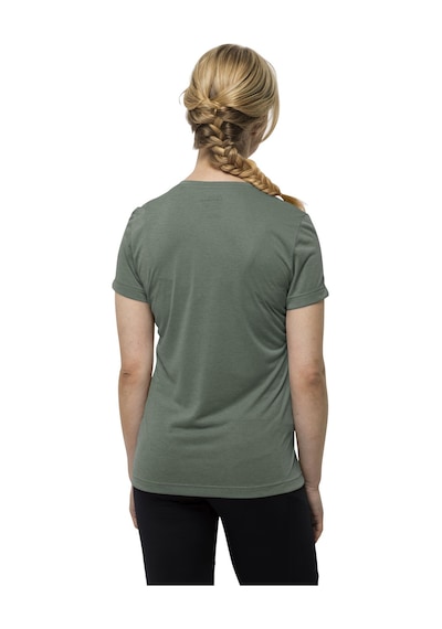Jack Wolfskin Crosstraıl T Women Yeşil Renkli