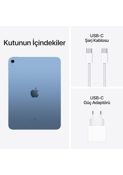 Apple iPad 10. Nesil MPQ13TU/A Wi-Fi 64 GB 10.9" Tablet