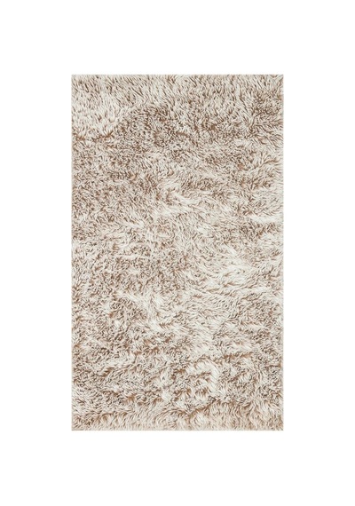 Raschel Carpet Premium Seri Lüks Bej Tavşan Tüyü Kirpi Kaymaz Taban Halı Yolluk Rctasvankırpı Bej Krem
