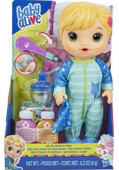 Baby Alive Bebeğim Hasta Oldu - Sarışın
