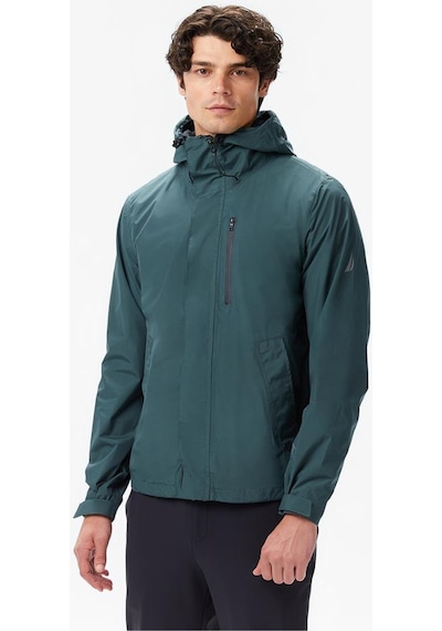 Nautica Erkek Yeşil Regular Fit Rain Breaker Yağmurluk-11480 3yg-yeşil
