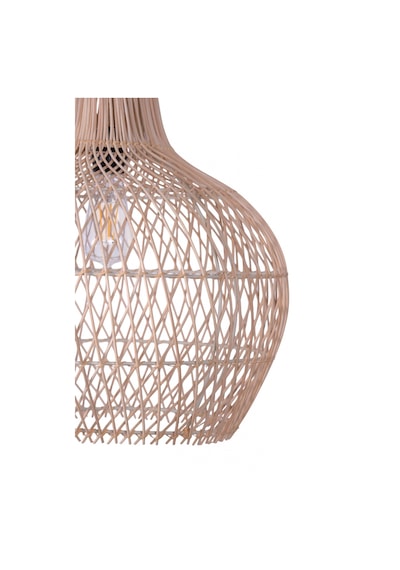 Jasmin Rattan Avize Saman Sarısı