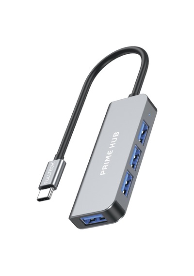 Fulltech Fh24 Usb-c 4'ü 1 Arada Çoklayıcı 4xusb Port Akıllı Yonga Hızlı Ve Güvenli Bağlantı