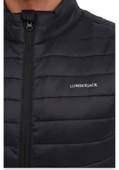 Lumberjack Starvest Waterrepellent Şişme Erkek Yelek Siyah