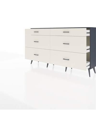 Arges Konsol 6 Çekmeceli 176x30x99 Antrasit-antrasit/aytaşı Antrasıt/aytası - Antrasıt Arges Konsol 6 Çekmeceli 176x30x99 Antrasit-antrasit/aytaşı Antrasıt/aytası - Antrasıt