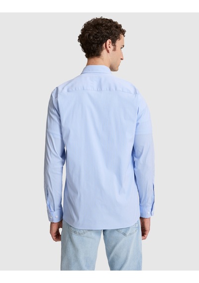 Pierre Cardin Erkek Mavi Gömlek Desenli 50320890-vr036