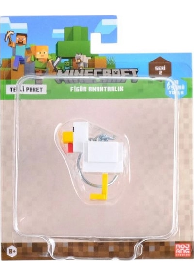 Minecraft 3d Figür Anahtarlık Seri 2