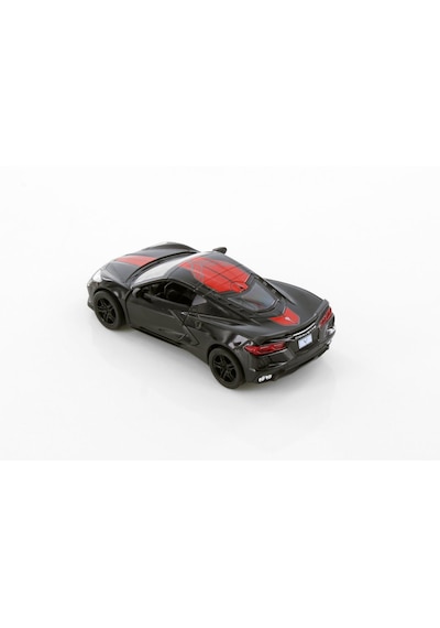 Kinsmart 2021 Corvette Stingray C8 Livery Edition Diecast Siyah