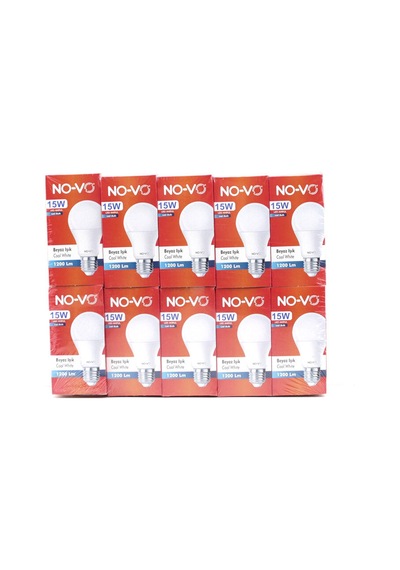 10 Adet 15w Beyaz Led Ampul 1200lm 6500k 15.000 Saat Ömür 5570 Diğer
