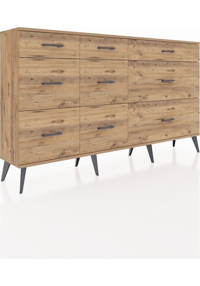 Arges Konsol 9 Çekmeceli 176x30x99 Çam-çam Atlas Çam - Atlas Çam Arges Konsol 9 Çekmeceli 176x30x99 Çam-çam Atlas Çam - Atlas Çam