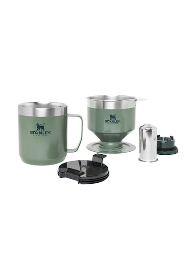 Stanley Stan Classic Camp Mug Gift Bx H. Green Pourover EU Çelik
