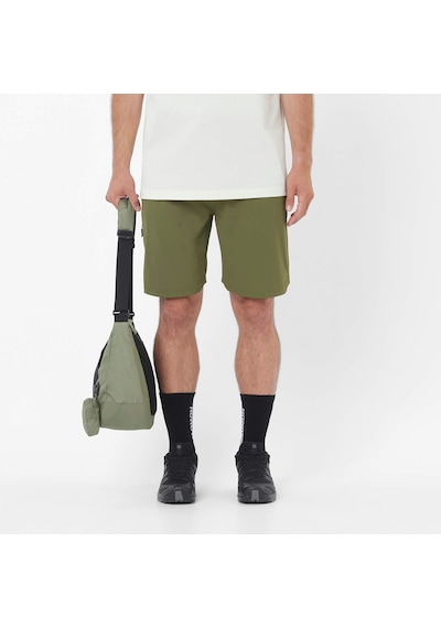 Salomon Wayfarer 2.0 Erkek Outdoor Şortu Grape Leaf Lc2746800 Yeşil