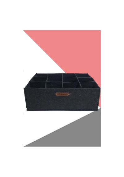 Ayarlanabilir Çekmece/dolap İçi Organizer-çekmece Ve Dolap Düzenleyici,3x4 Cm,şık Ve Pratik Siyah