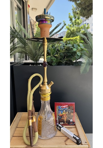 V37 Deluxe Kahveci Nargile Seti