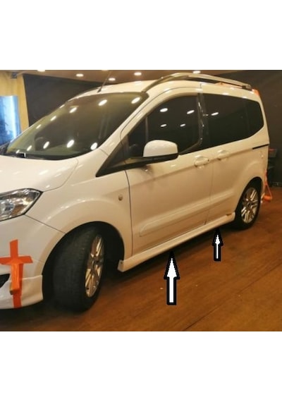 Ford Courier Marşpiyel Takim - Mat Siyah STR-416