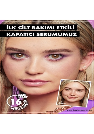 Nyx Professional Makeup Bare With Me Kapatıcı Serum 2.5 Medium