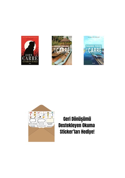 Güvercin Tüneli + Gizemli Melodi + Panama Terzisi + Okuma Sticker'ları