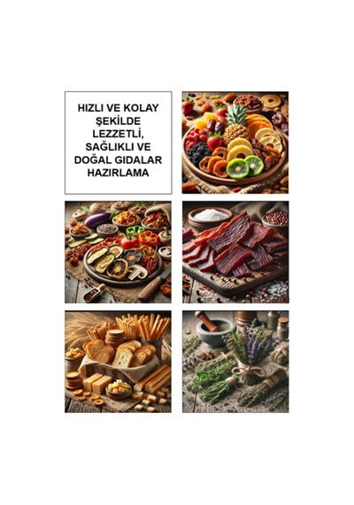 Vfd 1205 Meyve Kurutma Makinesi- Zaman Ayarlı Sebze Meyve Et Kurutucu Siyah