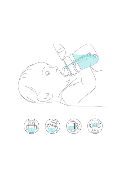 300ml Figürlü Pipeti Suluk Bebek Matara Askılı Sevimli Su Şişesi Bebek Pipetli Biberon Matara Mor