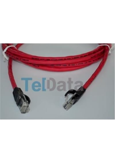 Teldata Tld-1000k Cat6 10mt Kırmızı Utp Patch Kablo