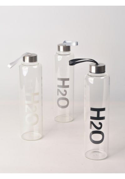 H2o Metal Kapaklı Matara 750 Ml Gri