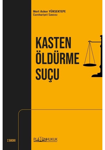 Kasten Öldürme Suçu 2.baskı