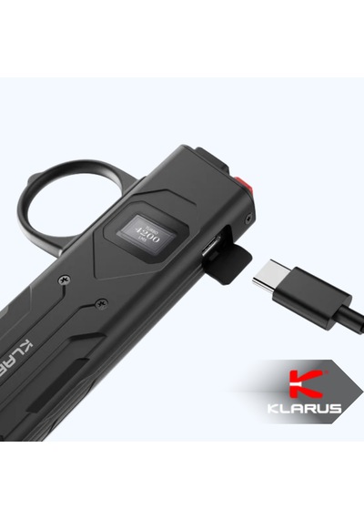 Klarus Flattac X1k 4200 Lümen Şarj Edilebilir Taktik El Feneri