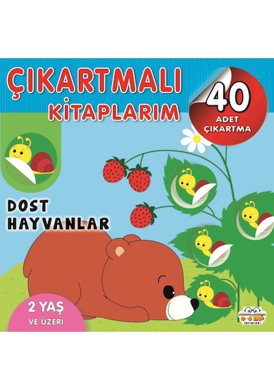 Çıkartmalı Kitaplarım-dost Hayvanlar