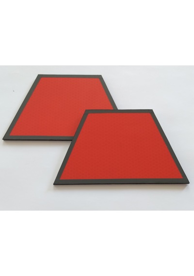 Arka Kasa Reflektörü 15x8x9,5cm 2 Adet Kırmızı, Kedigözü