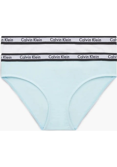 Calvin Klein 2pk Bıkını Kadın Mavi Bkini Külot Set