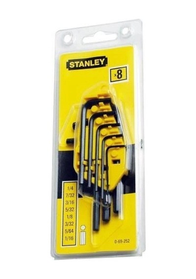Plentiful St069252 Allen Anahtar Takımı 8 Parça İnç Ölçü