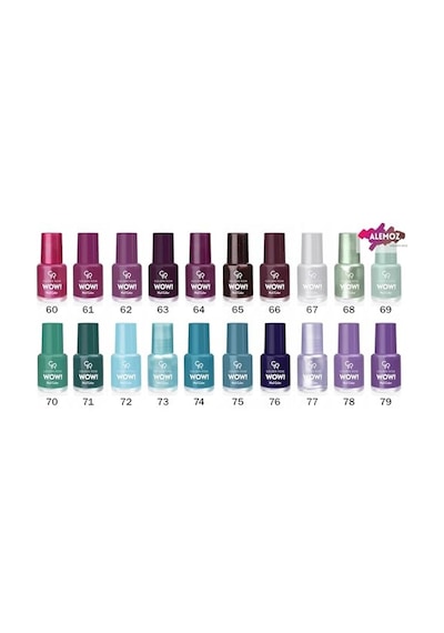 Wow Nail Color No: 10 - Parlak Bitişli Mini Oje 6 Ml