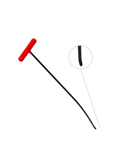 60 Cm 8 Mm Çap Makas Çubuğu - Kobra Uçlu Boyasız Göçük Düzeltme Çubuğu - S4-07, Pdr Çubuk