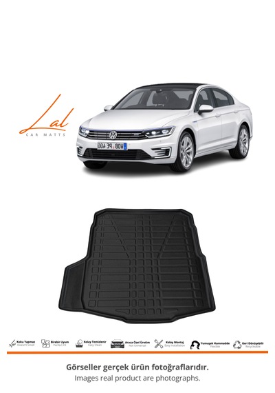 Volkswagen Passat B8 İmpression 3d Bagaj Havuzu 2015-2022 Uyumlu