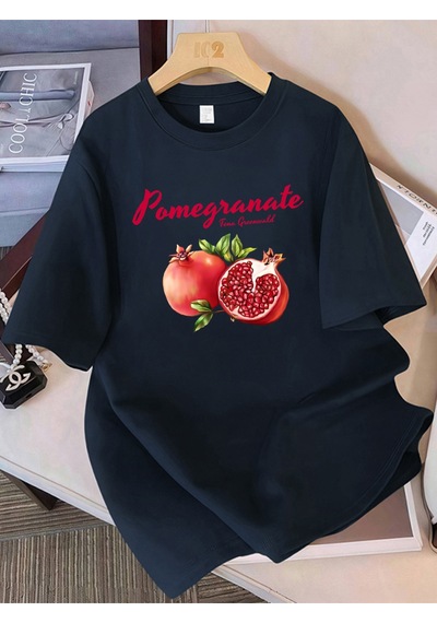 Noıssey Urban Pop Graphic Kadın Tişört Koleksiyonukod 5301 Lacivert