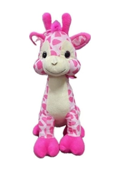 Mey İthalat 62222 Peluş 35 Cm Mutlu Zürafa -hly Pembe