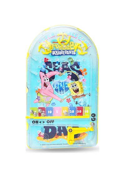Pinball Sunger Bob Eğitici Retro Oyuncak Mavi